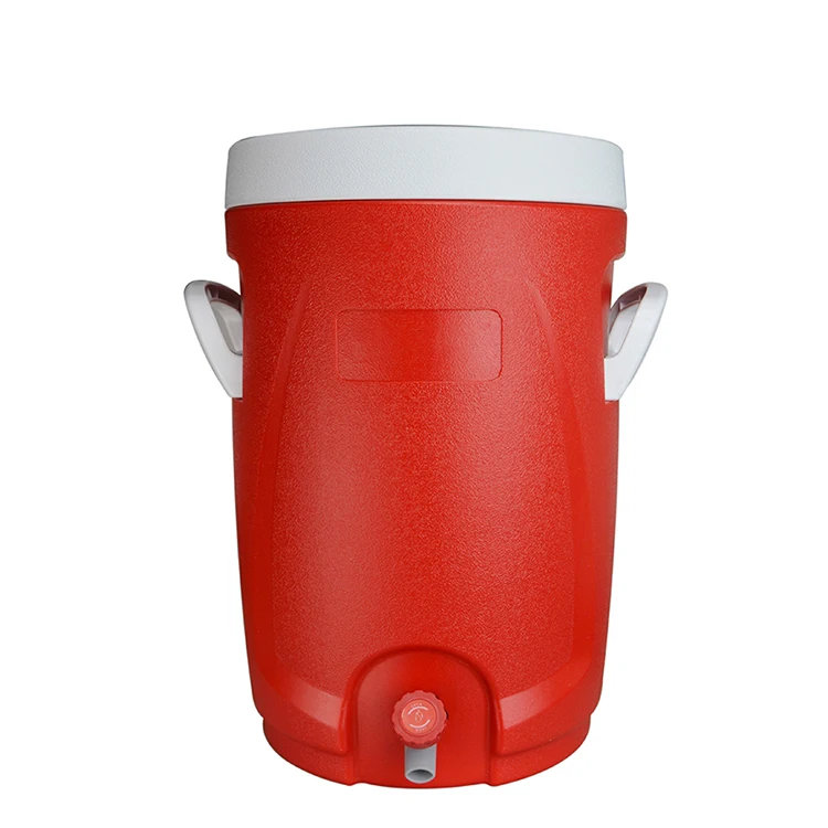 

20L plastic PP/PU/PE fish outdoor cooler jug easy to carry with outlet