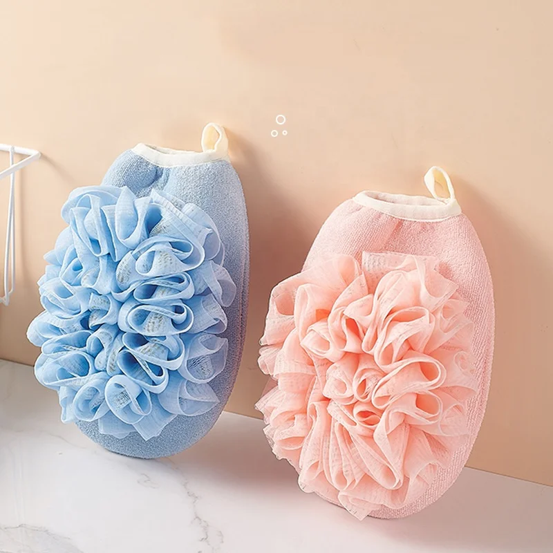 

Double Exfoliating Loofah Glove Original Kessa Glove Exfoliating Gloves Visibly Lift Away Dead Skin Great for Spray Tan Removal