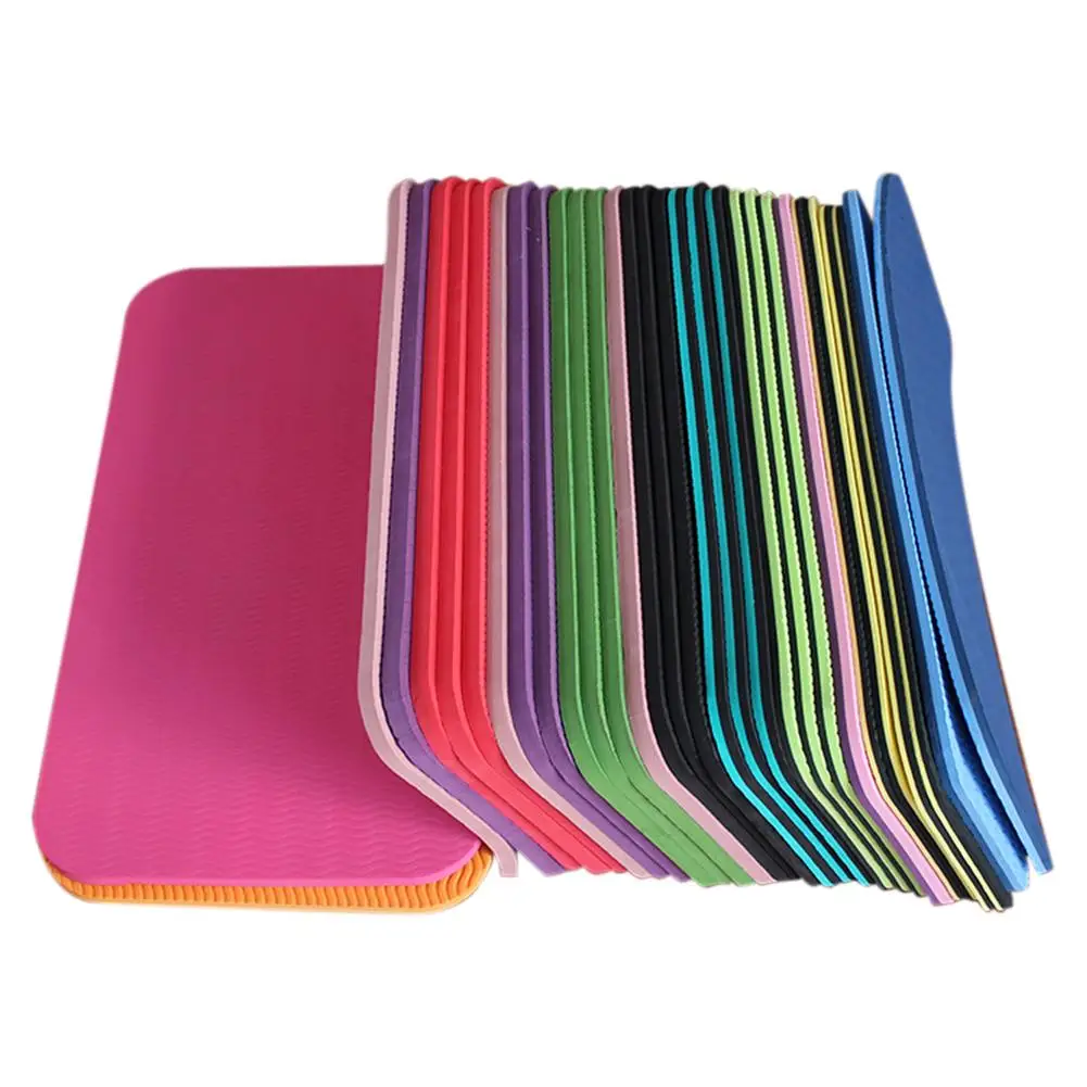 

1PC39cm 21cm x 6mm Knee Pad Non-slip Moisture-resistant Mat For Plank Pilates Exercise Yoga Accessories Random Color
