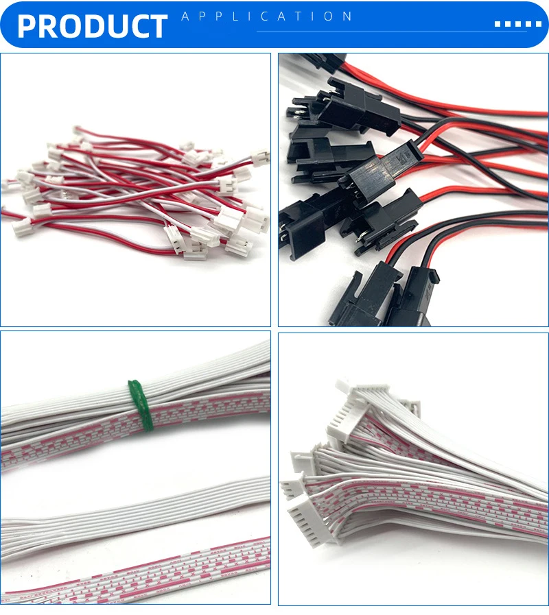 
Manufacturers supply LED terminal wire harness OEM ODM wiring harness 