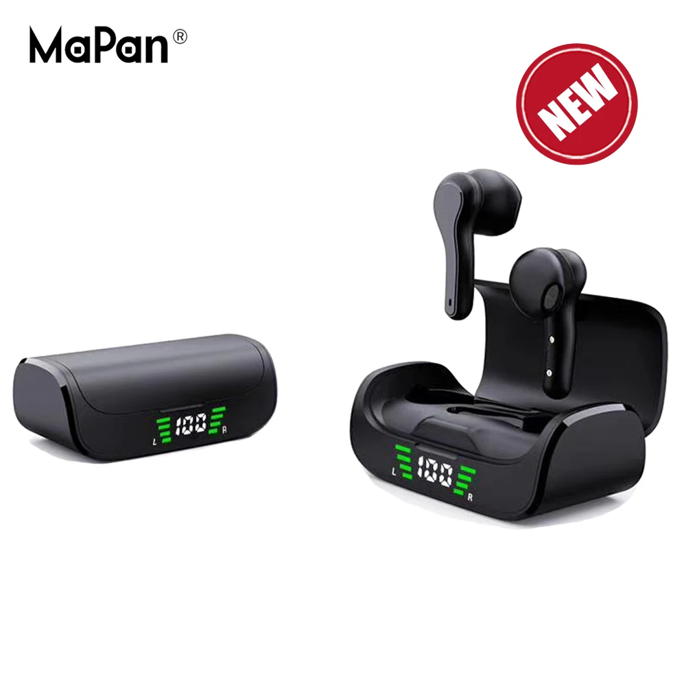 

Drop shipping Sports in ear TWS Wireless Earbuds Bluetooth Earphone, Black, blue, red color earphone