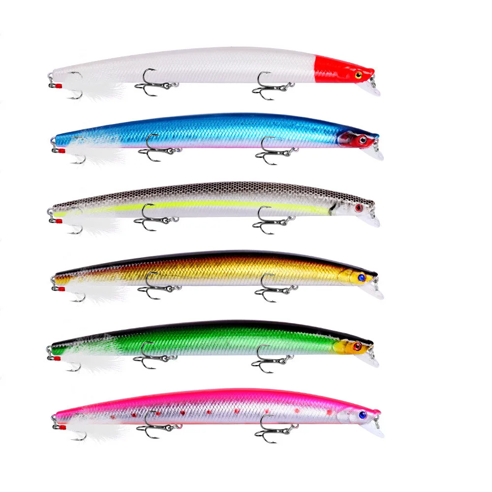 

Fishing Lures Artificial-Lures Colorful 3D Plastic Multi-Section 25g, 10 colors