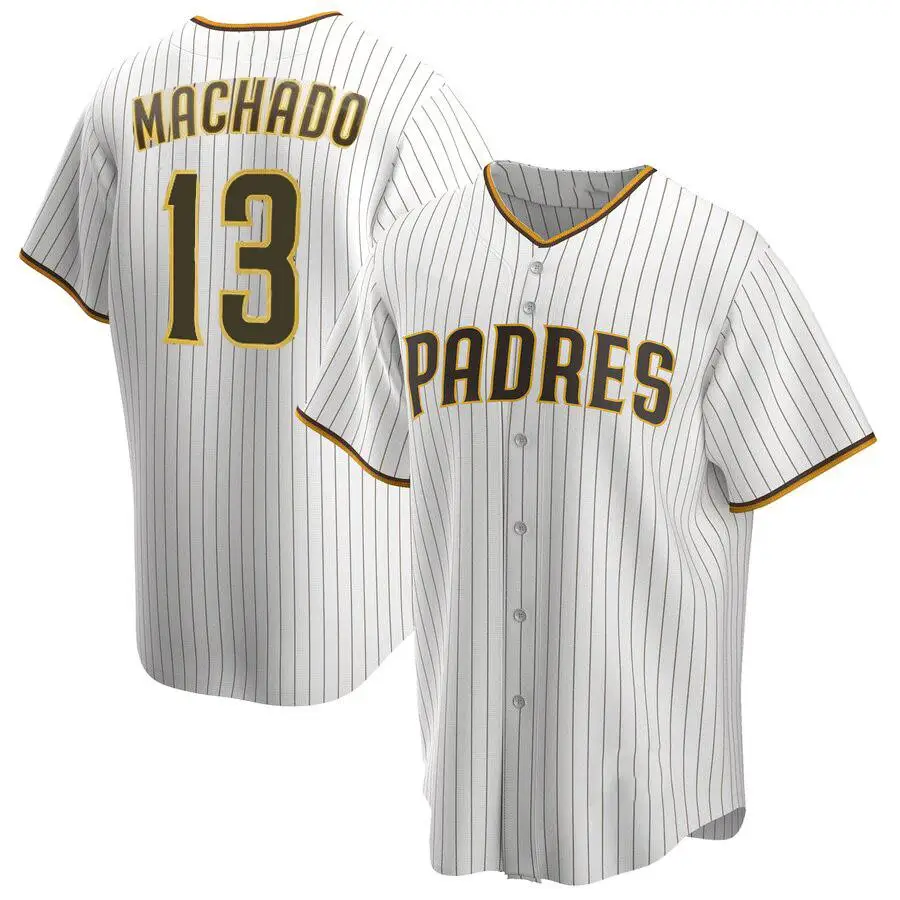 

New Wholesale Cheap China San Diego Stitched Baseball Jerseys Customize Sports Team Cool Bsae Padre13 Machado 23 Tatis Jr., White,gary,black