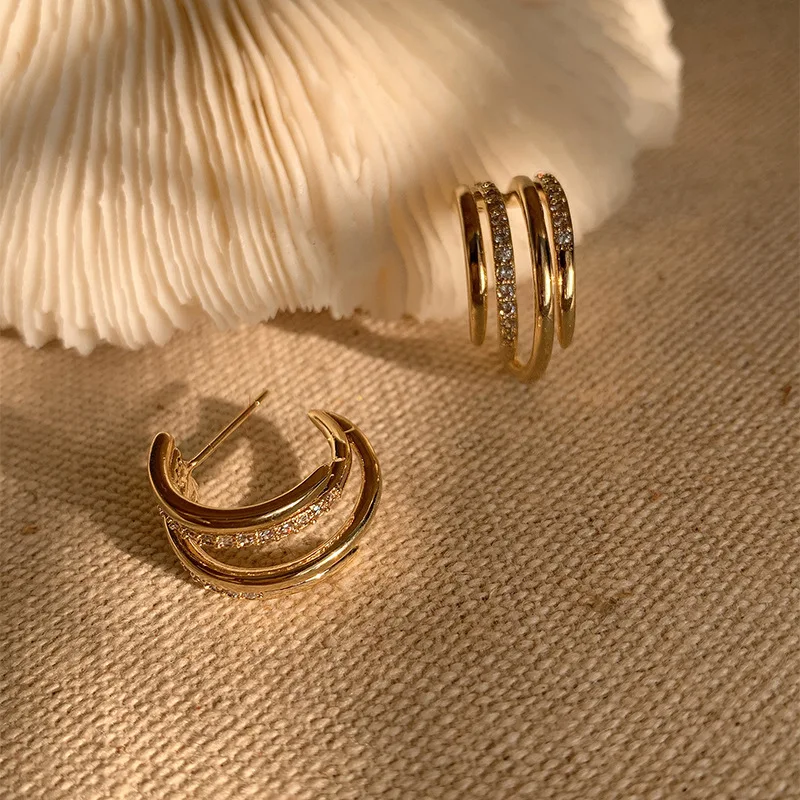 

2020 statement stud fashion hoop earring wholesale