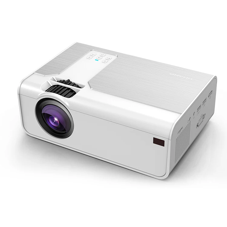 

Hot on Amazon Factory Projector A18 wholesale 3D 4K LCD video 1080P LED home theater Projector, Black/ white