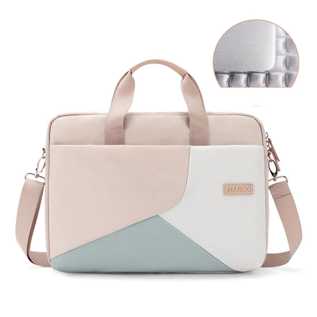 

13.3 14 15.6 inch Notebook Bag For Macbook Air Pro 13 15 Computer Shoulder Women Laptop Bag for women, Khaki