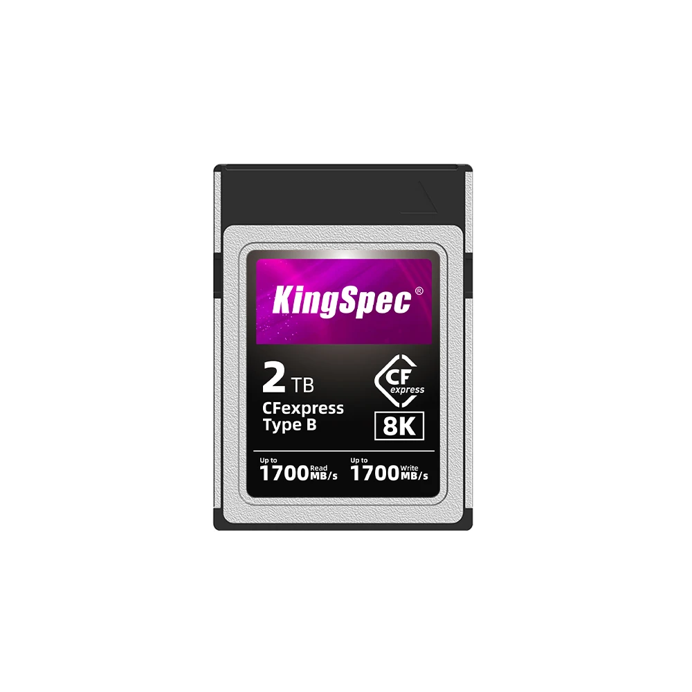 

KingSpec new technology camera memory card PCIe Gen3*2 NVMe 128GB 256GB 512GB 1TB 2TB 4TB cfexpress type b card