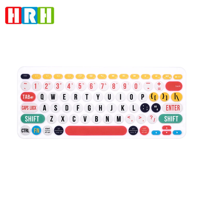

Custom Keyboard Dust Cover Silicone protector laptop skin for Logitech K380 accessories silicone cover