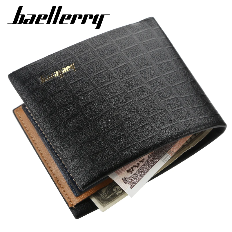 

2020 baellerry small PU leather porket card wallet small purses