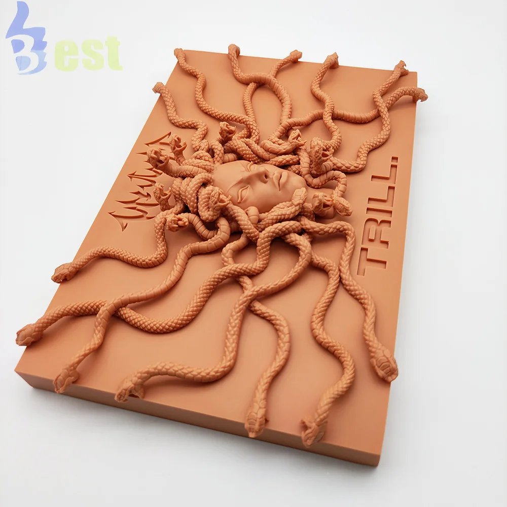 OEM China Mobile Phone Stand 3D Printing Red Wax Resin Material Spray Paint Surface Treatment Prototype Processing Services