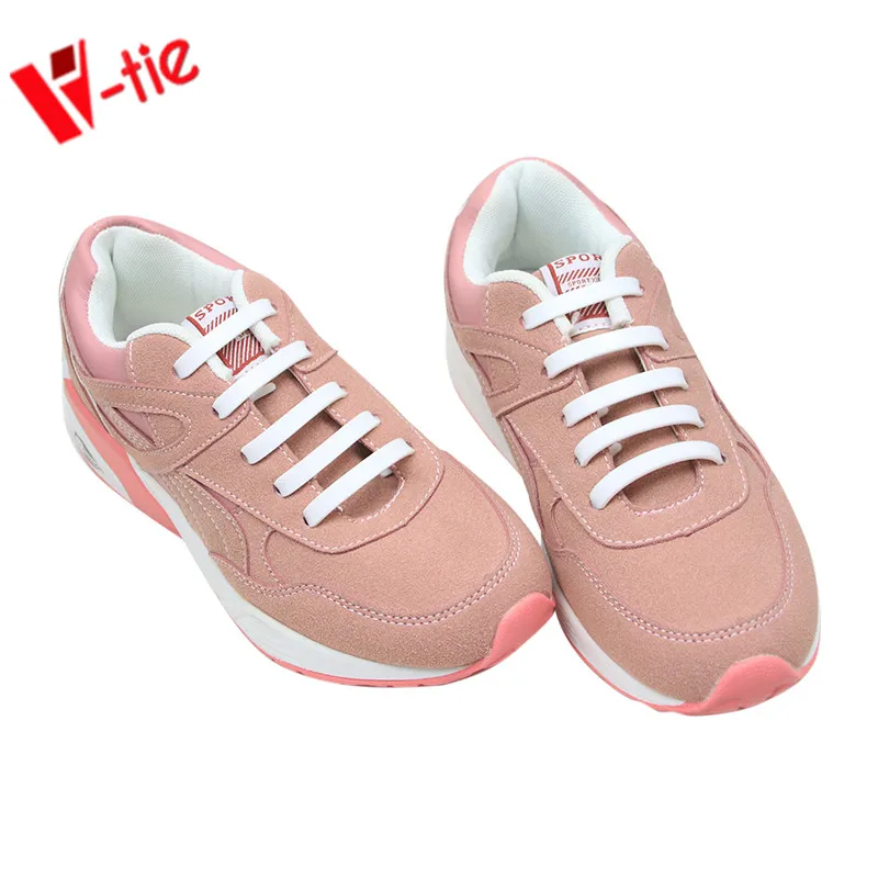 

Hot selling shoelaces silicone elastic shoe laces items under 1 dollar for shoes, 13 colors