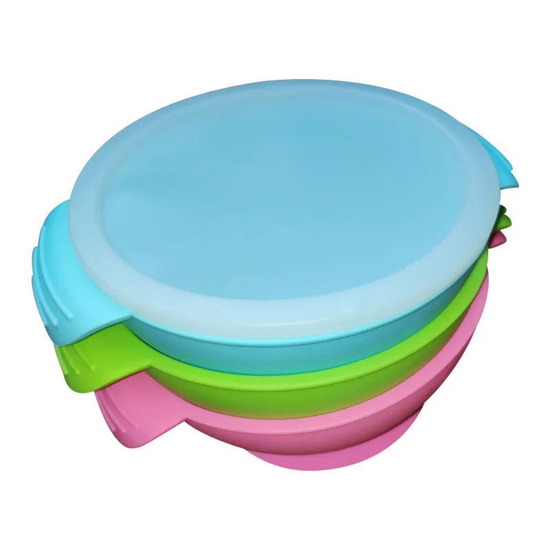 

Eco Friendly Baby Silicone Placemat Noodle Fruit Rice Bowl