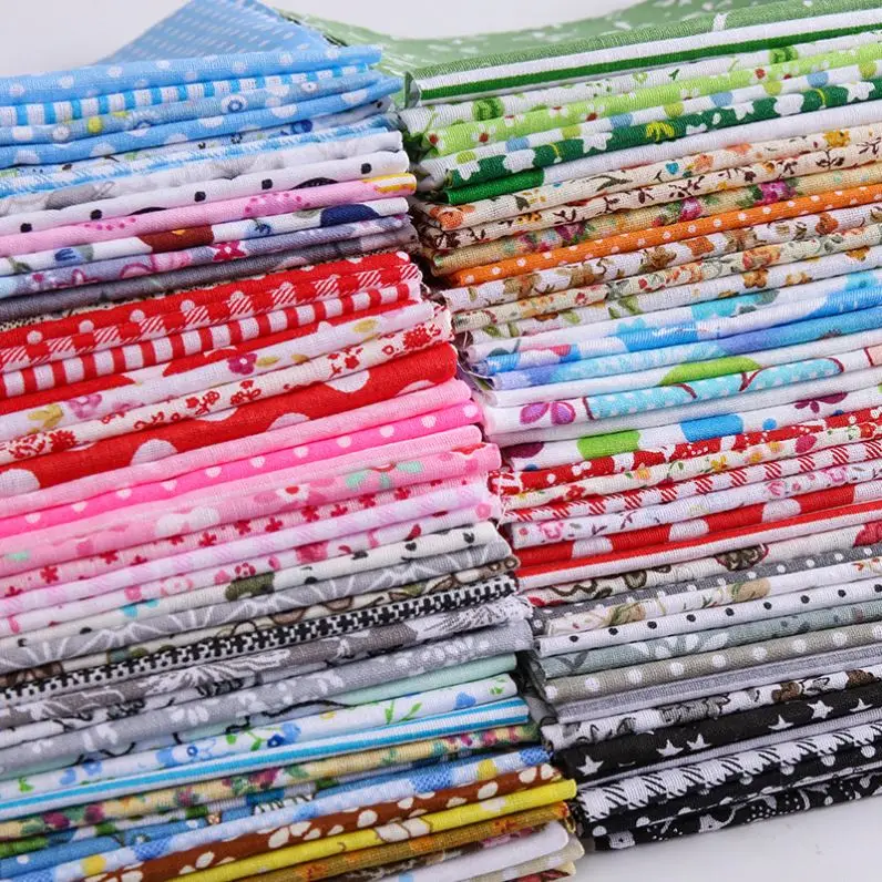 
Quality Fat Quarter Muti Color Cotton Material Patchwork Fabric For Sewing DIY Crafts 50X50CM  (62595370143)
