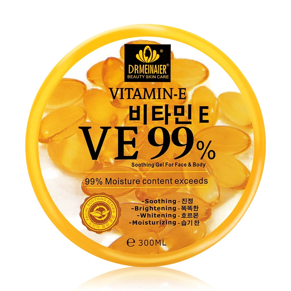 

Skin Care Supplier Whitening facial soothing gel vitamin E gel 99% VE face mask