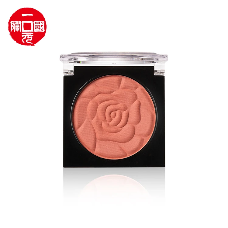 

Rose Petal blush natural matte pearlescent ten-color repairing blush rouge easy to color brightening high-gloss powder