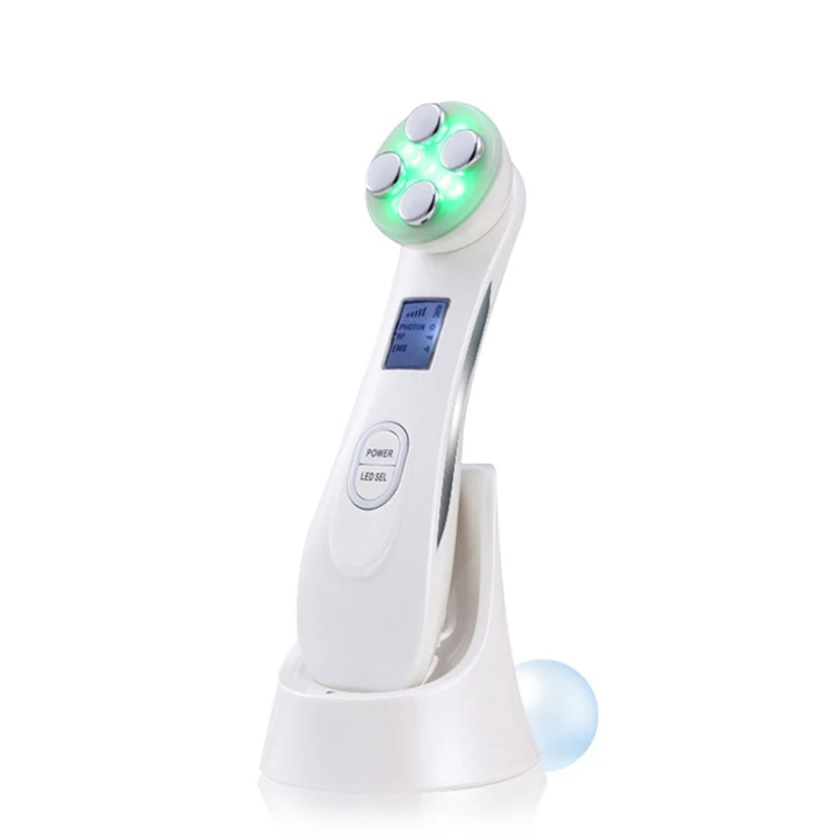 

Home Use Photon LED Light Therapy Radio Frequency Microcurrent EMS Mini RF Skin Face Lift Tighten Wrinkle Remover Machine