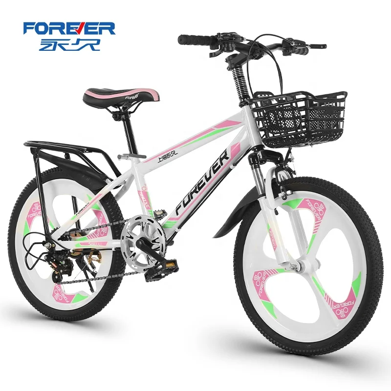 

FOREVER Newly designed 20 inch 6 speed high carbon steel frame student mountain bike for student or Children's