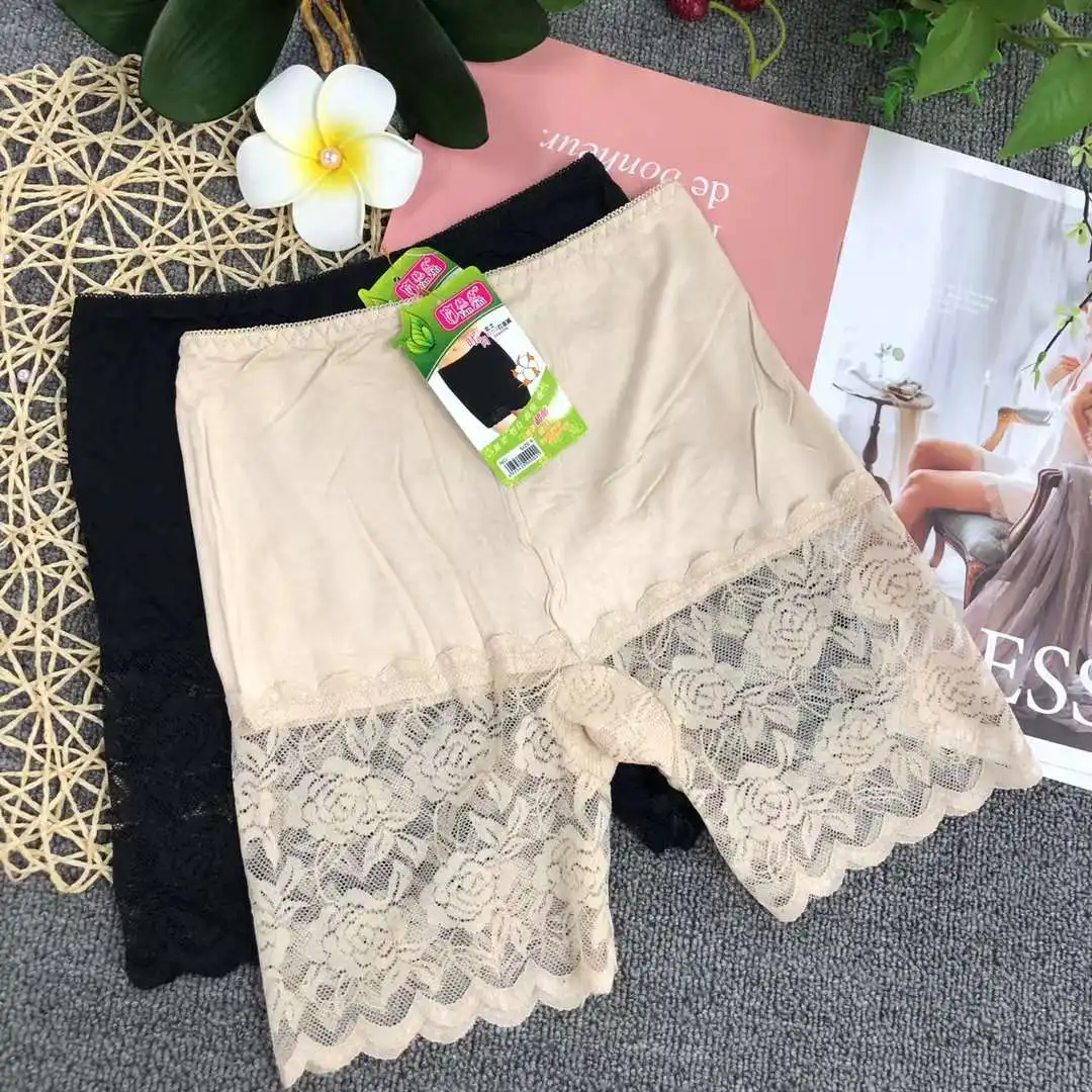 

Summer Women Safety Shorts Pants Seamless Thin Ice Silk High Waist Panties Seamless Anti Emptied Boyshorts Girls Underwear