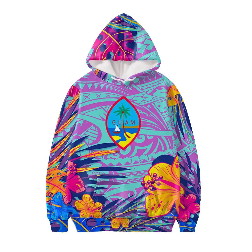 

2021 High Quality Custom Fleece Zip Up Hoodie Polynesia High Neck Hoodies, Red