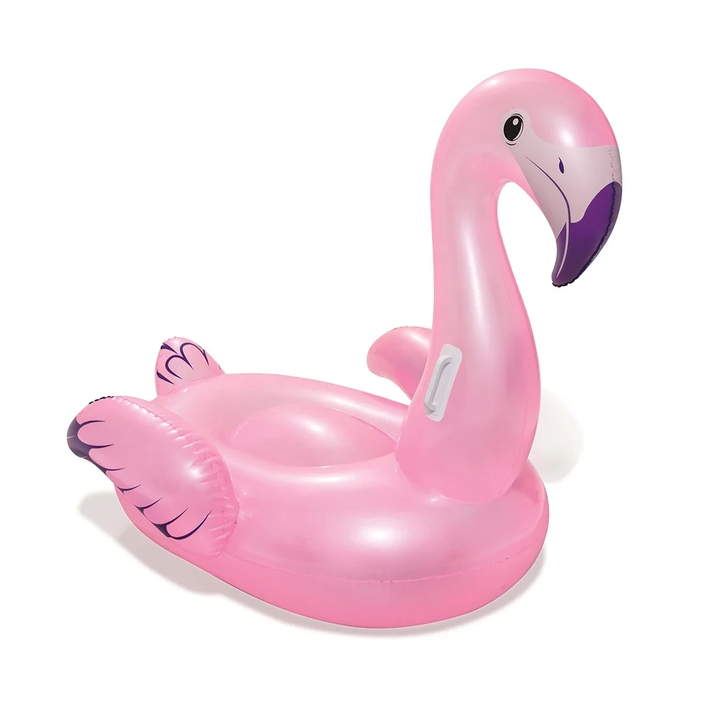 

Rose Gold Pink Flamingo Piscina Piscine Pool Inflatable Swimming Kids Float