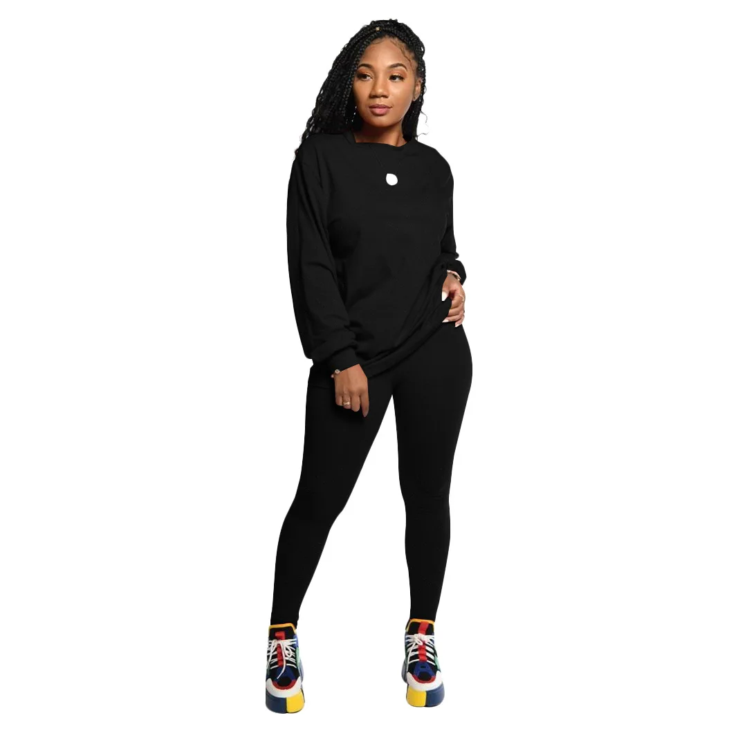 

2021 New Arrivals Hot Selling High Quality Women Hoodies Suits Set For Spring