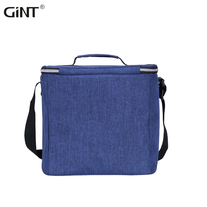 

12L Small one-shoulder insulation bag dark royal blue fabric Cooler Food Bag Portable Wholesale Food bag for Out Door Picnic, Green/blue/customized