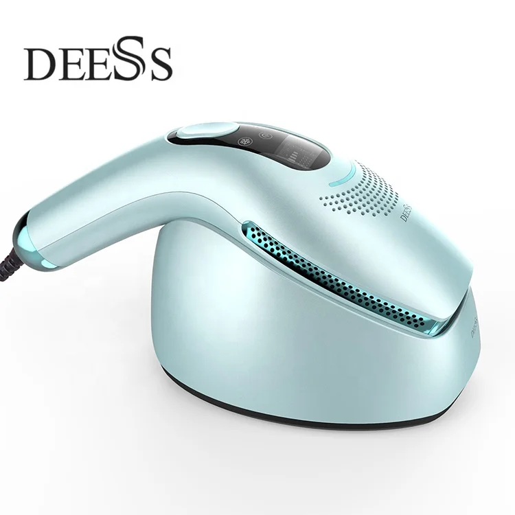 

In Stock DEESS GP590 Permanent IPL Hair Removal Device 0.9s Unlimited Flash ICE COOL Fastest Laser Epilator Hair Removal, Green