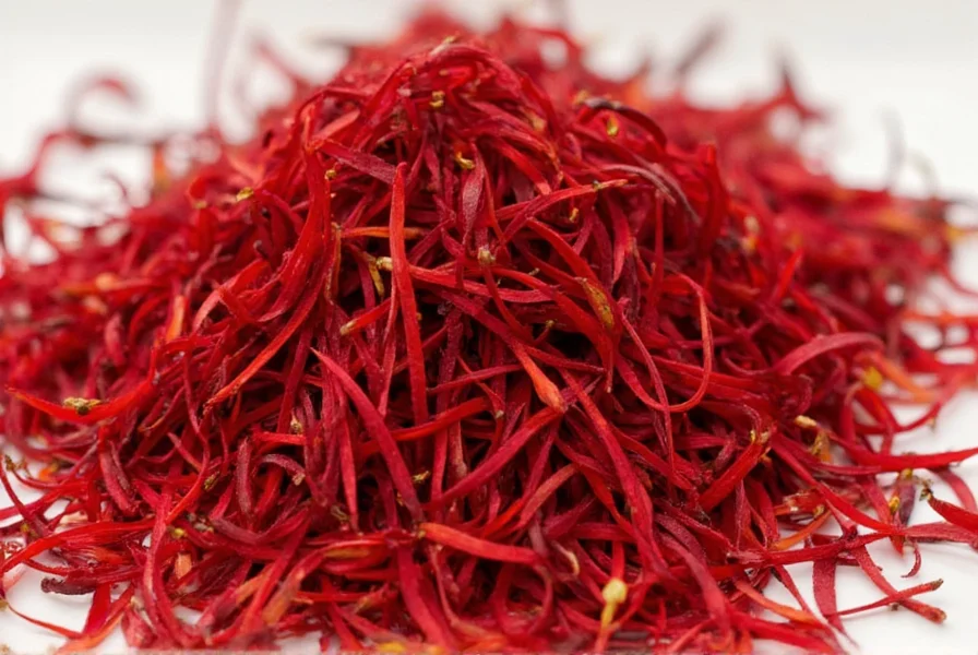 Chef measuring saffron threads with precision scale for culinary use