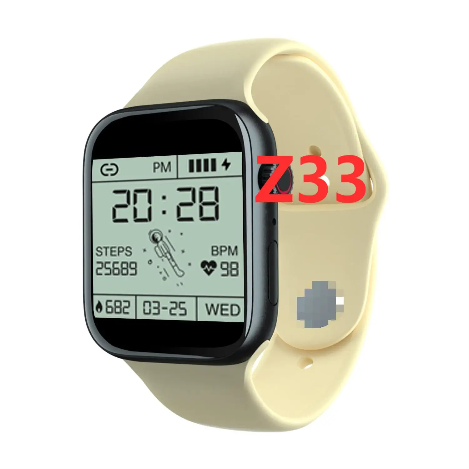 

2021 new trending Z33 Smartwatch Men Women for iphone Phone music Heart Rate Tracker Blood Pressure Oxygen Sport Smart touch scr