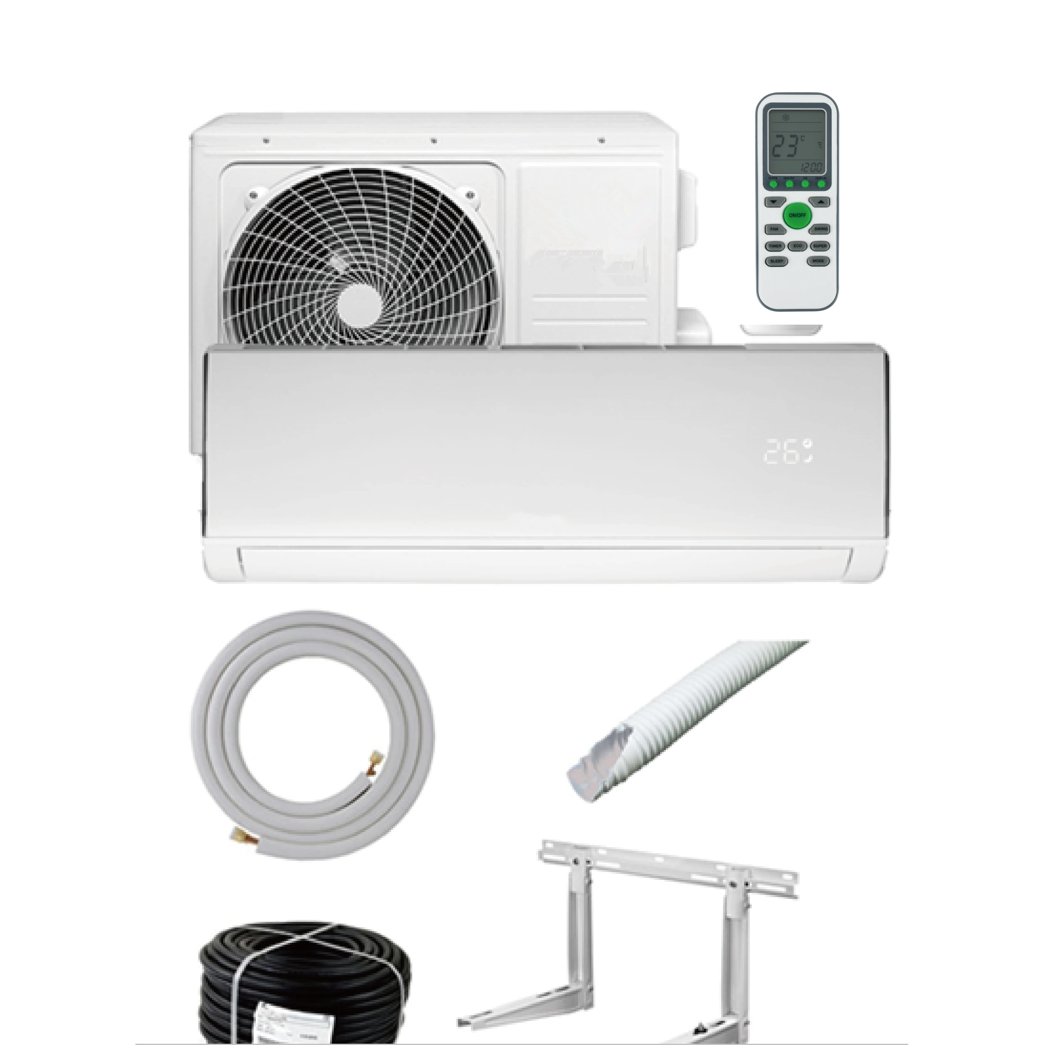 R32 Europe High Cop A++ With Wifi Air Conditioner,Room Use Wall Split