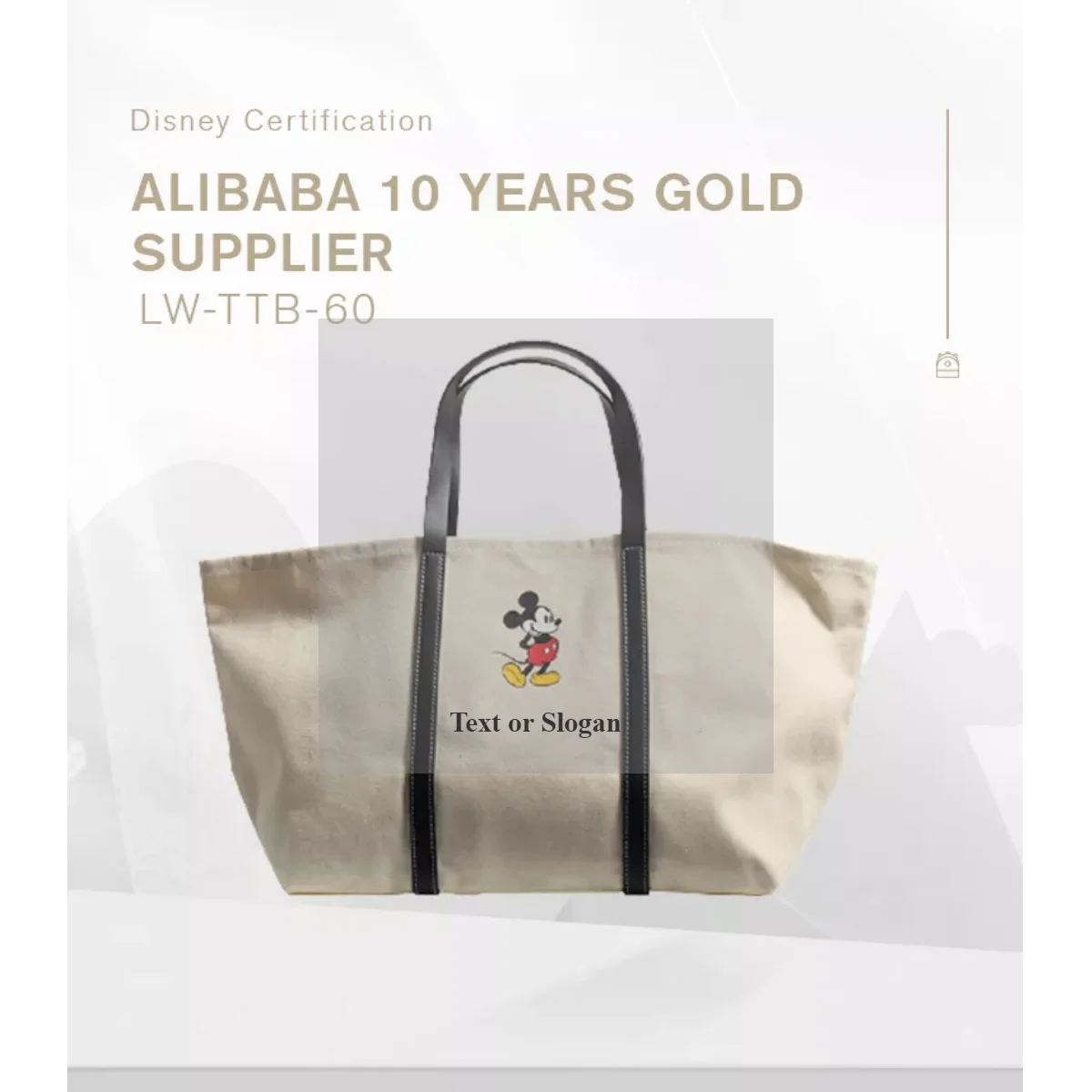 Al Por Mayor Reutilizable Barato Diseño Personalizado De Disney  Personalizado Bolsas De Compras - Buy Logotipo De Bolsas De  Compras,Personalizado Bolsas De Compras,Bolsa Con El Logotipo De Compras  Product on Alibaba.com