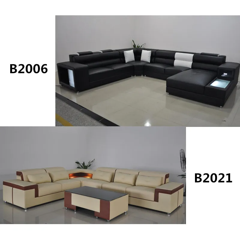 modern design corner sofa, L shape sectional sofa