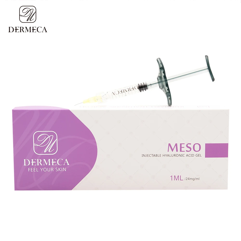 

DERMECA skinbooster for skin hyaluronic acid fill 2ml filler, Transparent