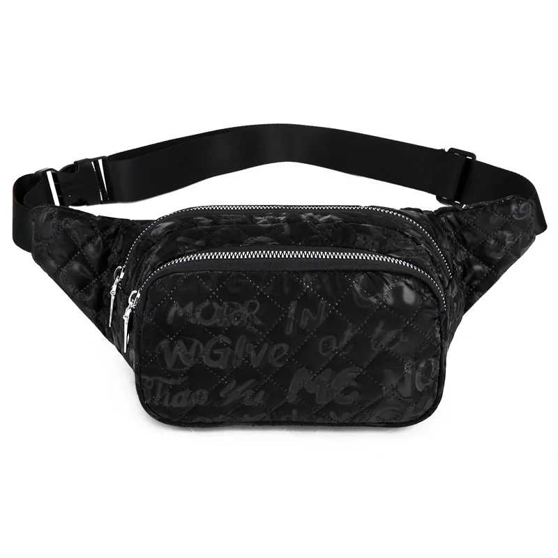 

2021 New fashion women waist bag casual chest bag for men, As picture