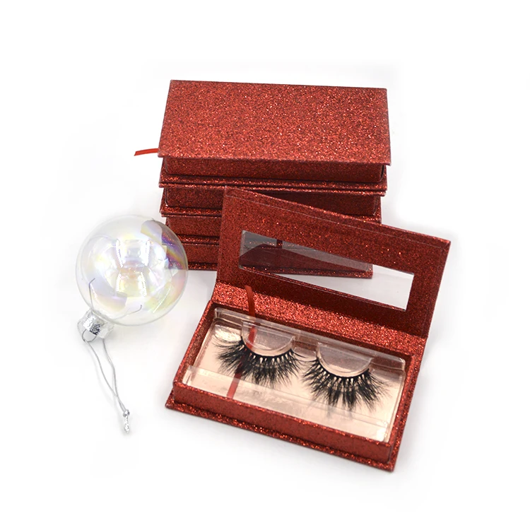 

Heart Shape Lash Acrylic Diamond Square Magnetic Boxes Box Packaging