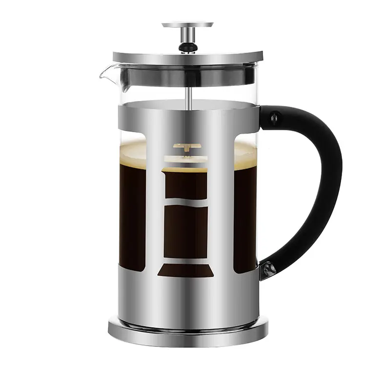 

Stainless Steel French Press Maker With 600ML