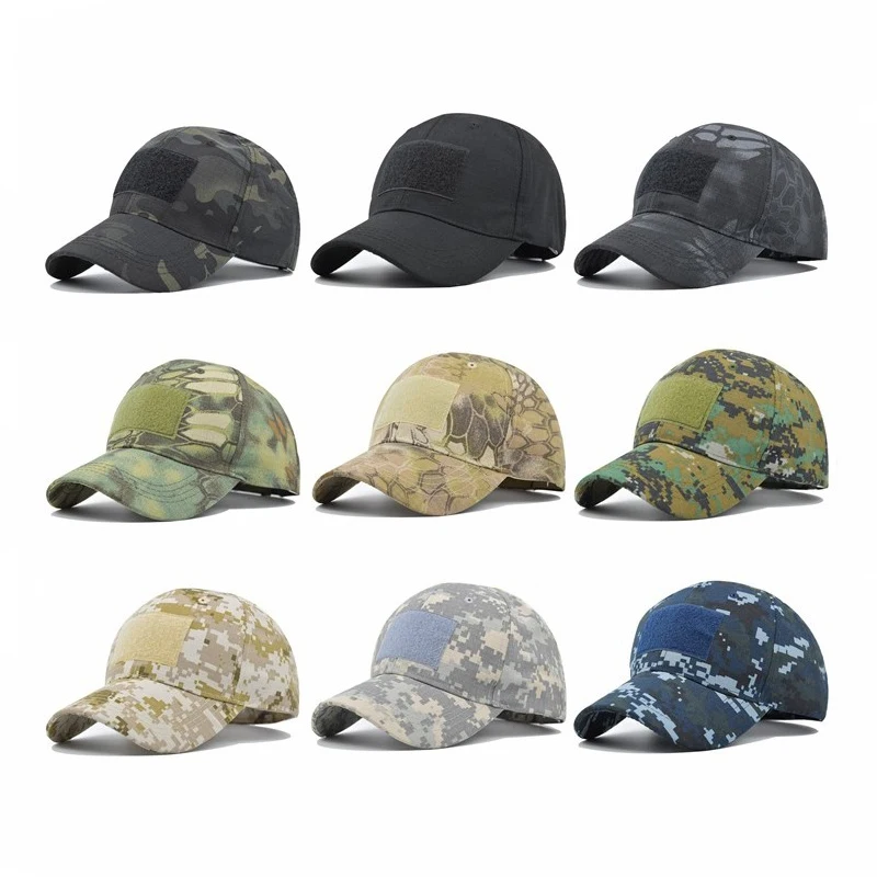 

custom advertising promotions camouflage camo patches tactical baseball cap hat