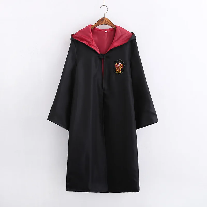 

For Harry Cosplay Costume Kids and Adult Potter Robe Cloak Halloween Party Costumes