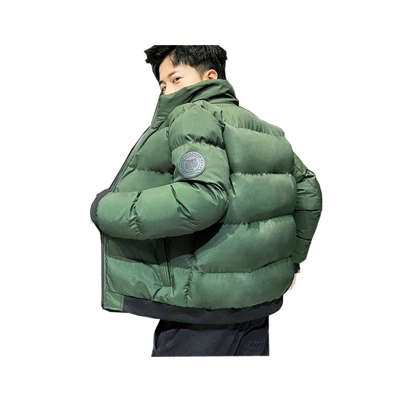 

High Quality Mens Fashion Jackets Winter Red Green Puffer Color Down Jacket Men Bubble Coat Jacket