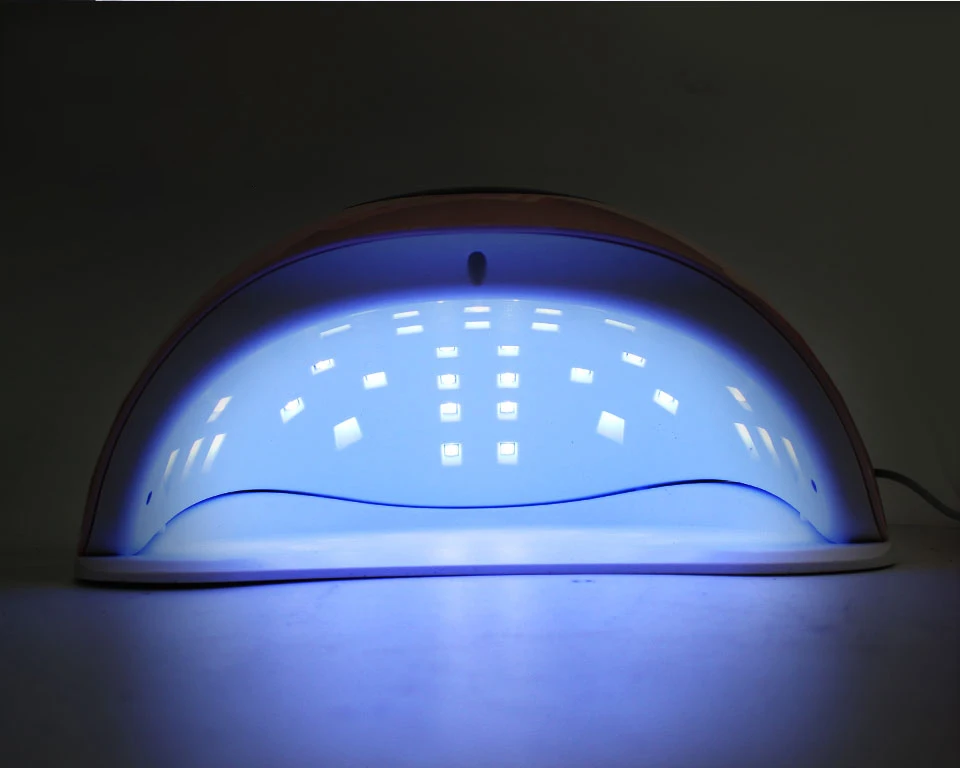 手指干燥快速数字时间显示凝胶指甲灯72w led紫外线固化灯凝胶指甲