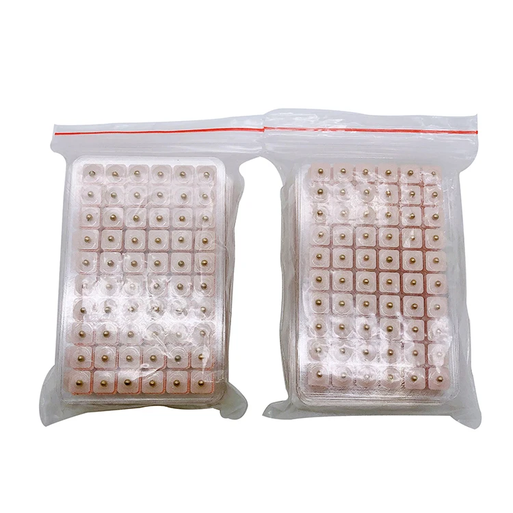 

Shenlong Brand 600pcs Ear Point Stickers Ear Pressure Stick Acupuncture Magnetic Beads Auricular Ear Stickers Massage