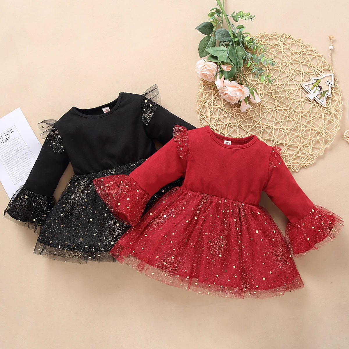 

High Quality Baby Lace Dress 1-3 Years Baby Frocks Soft Baby Clothing Dress