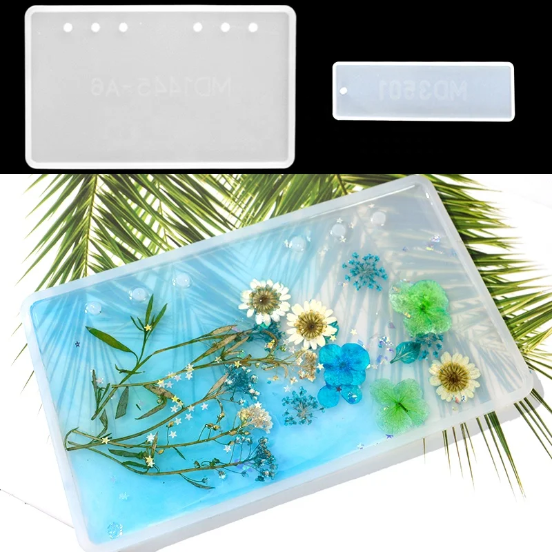 

TC180 Bookmark Resin Mold Rectangle Resin Mold Notebook Mold