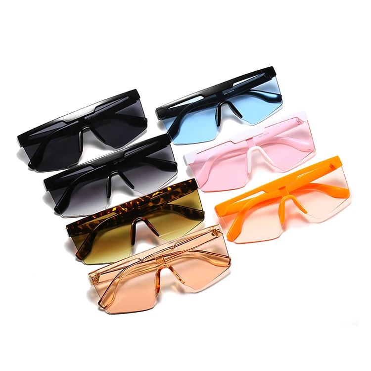 

2020 new fashionable half-frame sunglasses are popular with men's and women's sunglasses, online celebrity sunglasses.