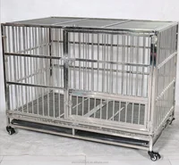 

Stainless Steel Material Pet Dog Cage Pet Wire Dog Kennels Cages