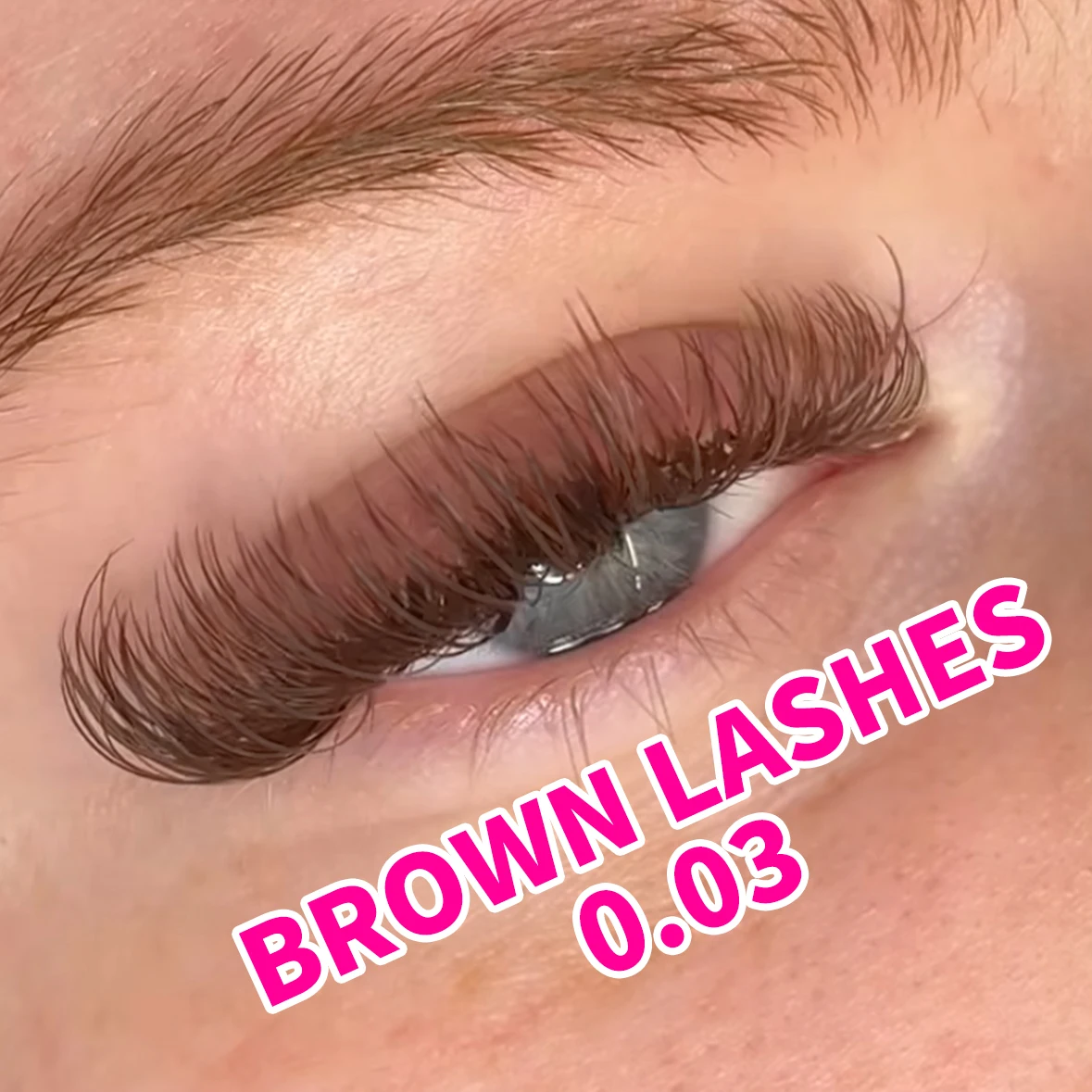 Abonnie Eyelash Extensions j C Cc D Dd m Curl Light Brown Lash Extensions Brown Cashmere Lash Trays