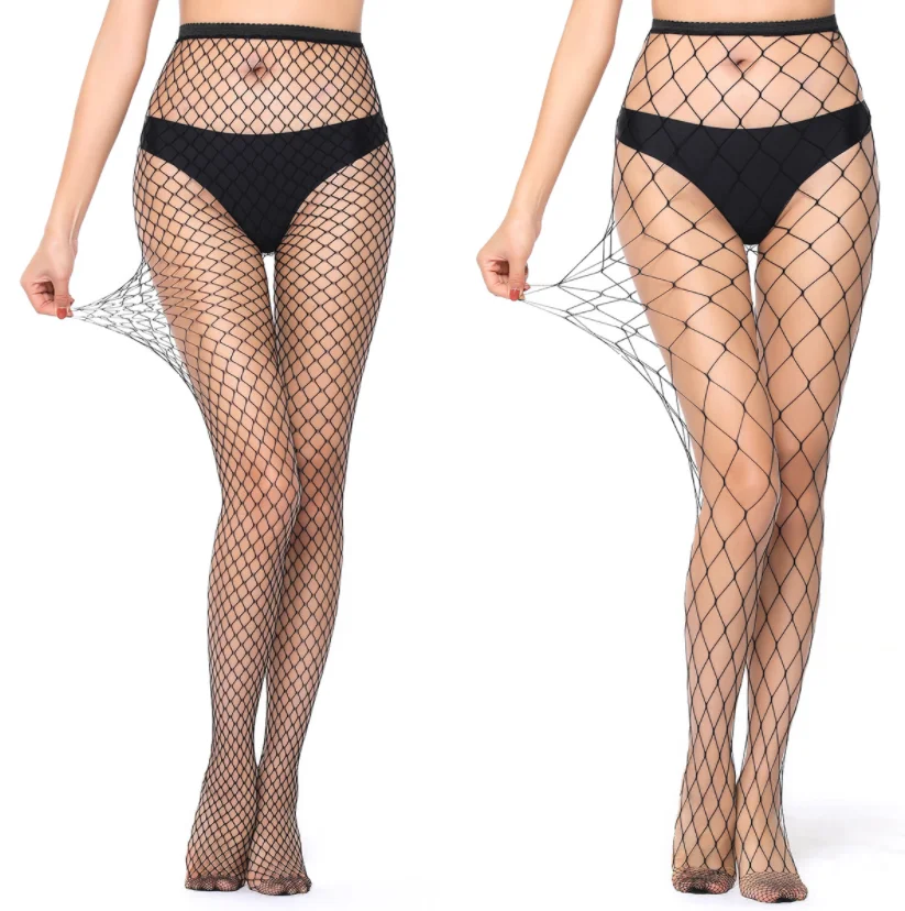 

hot sale Women Mesh Black Fishnet Tights Pantyhose Waist Sexy Lingeries Stockings