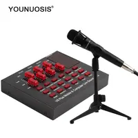 

usb equipment microphone sound card for studio recording