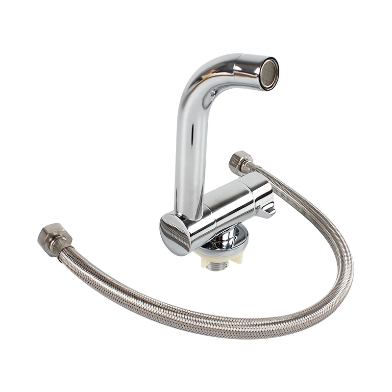 Rv Accessories Cold Water Only Single Handle Folding Faucet For Camper