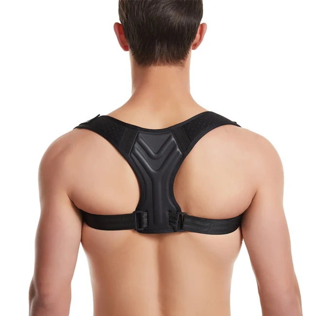 

Youniha professional Back Waist Support Belt Posture Corrector Backs Lumbar Medical correct Belt, Black